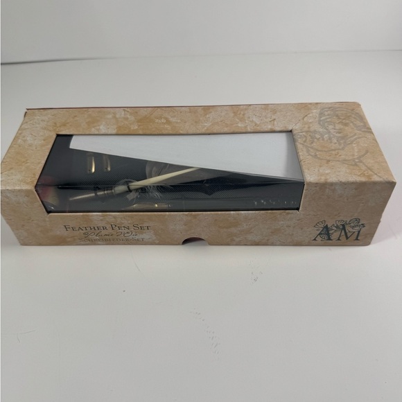 AM AUTHENTIC MODELS: MG118 FEATHER PEN SET - PLUME D'OIE - SCHREIBFEDER SET - Picture 5 of 8